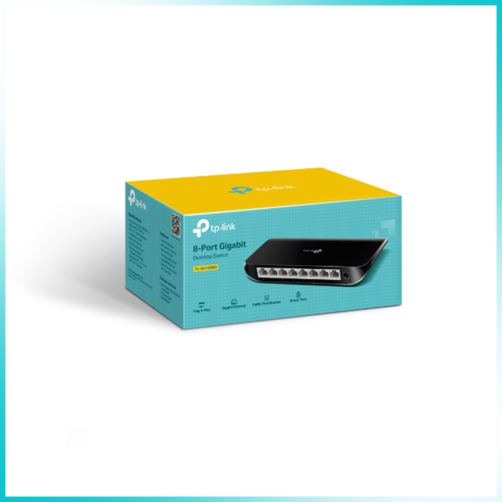 TP-LINK TL-SG1008D 8-PORT GIGABIT DESKTOP SWITCH