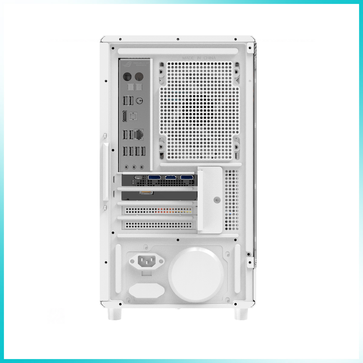 DARKFLASH DB330M Mesh White Micro-ATX PC Case