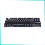 GOFREETECH MK600 87-Key RGB Mechanical Gaming Keyboard + M006 Wireless Optical Mouse Bundle