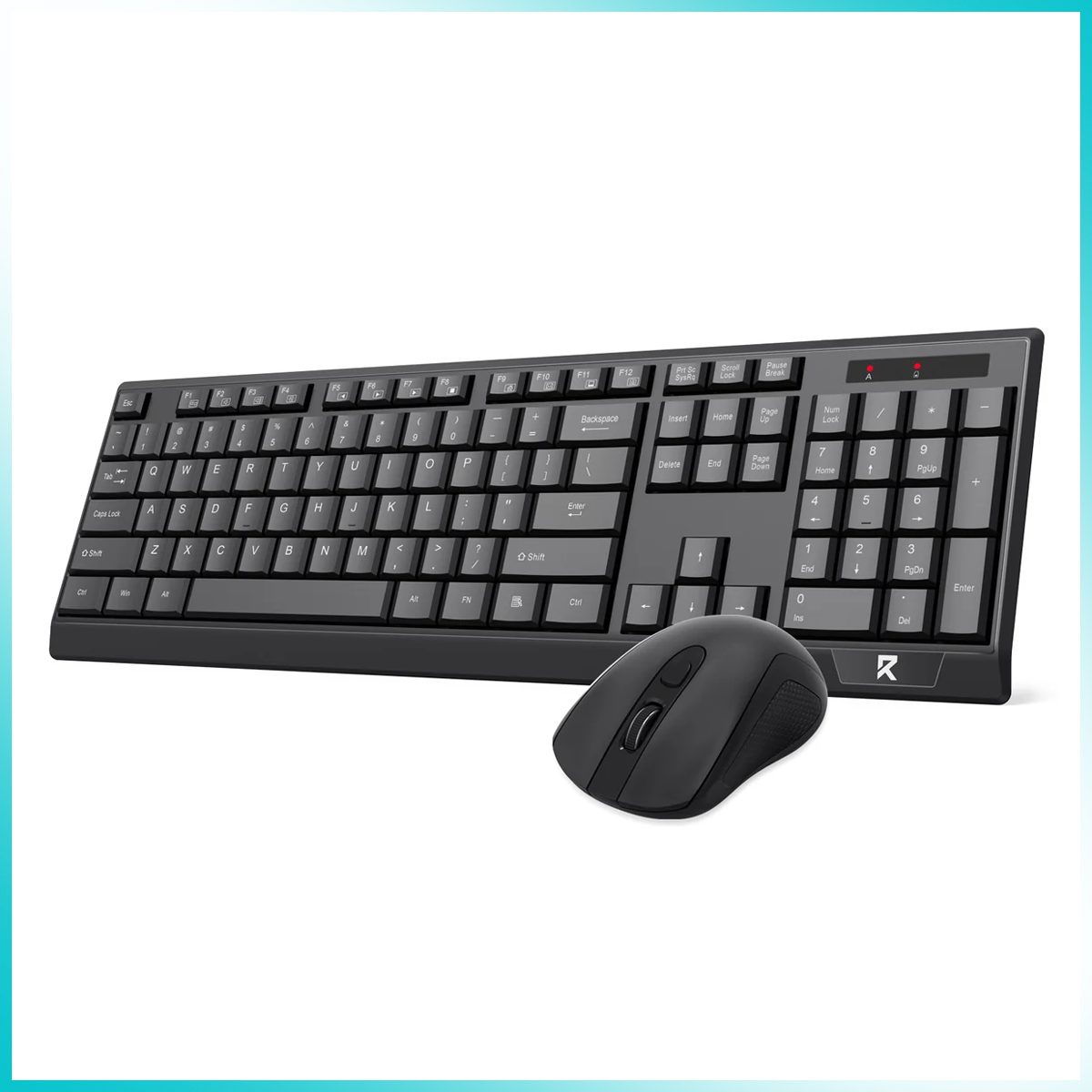 Redragon BS-8343A 2.4G Wireless Keyboard & Mouse Bundle Black