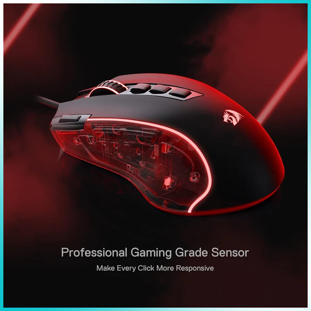 Redragon M612-RGB Predator Wired Gaming Mouse