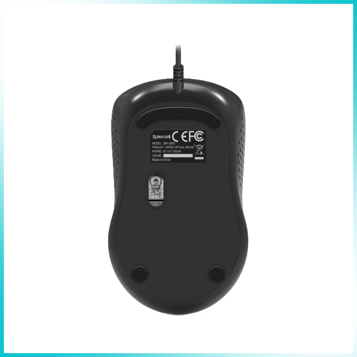 Redragon BM-4049 Wired Optical Mouse - Black
