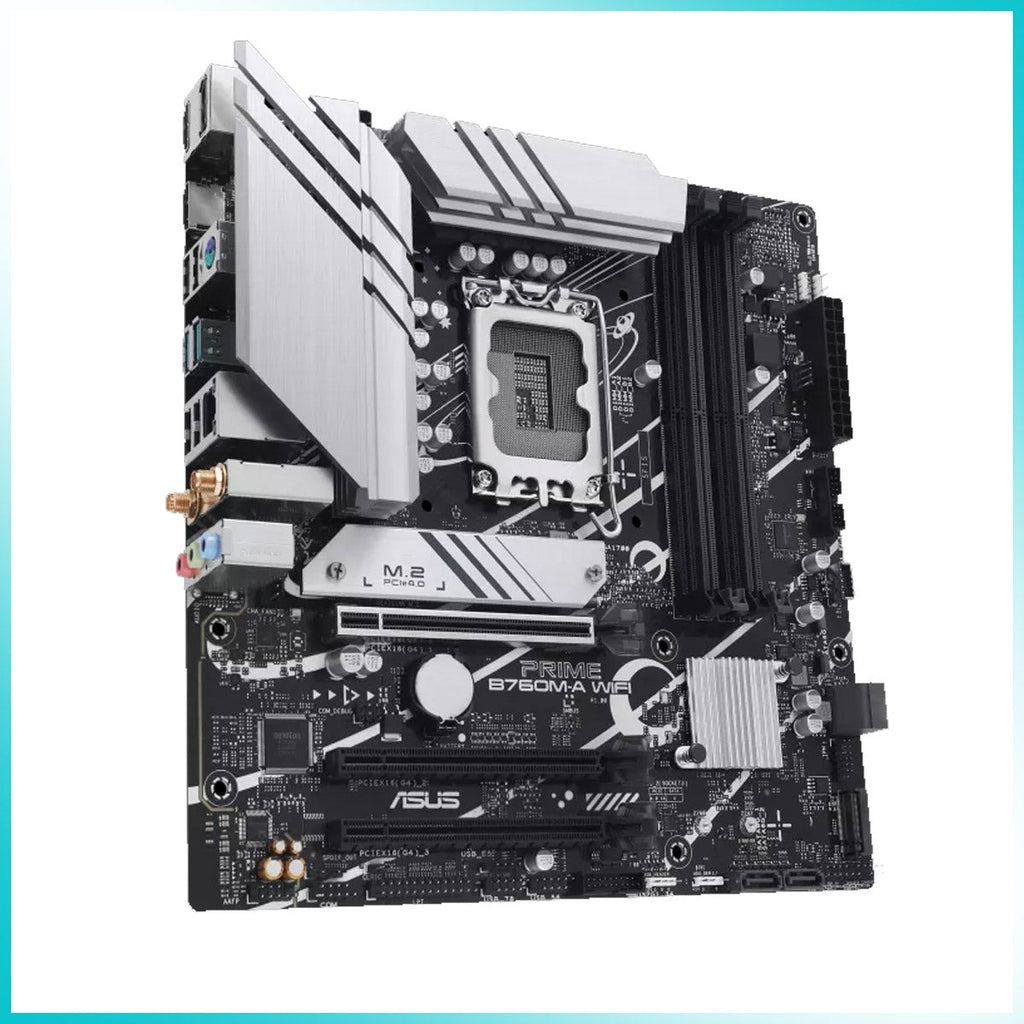 ASUS PRIME B760M-A WIFI DDR5 LGA1700 Micro-ATX Motherboard