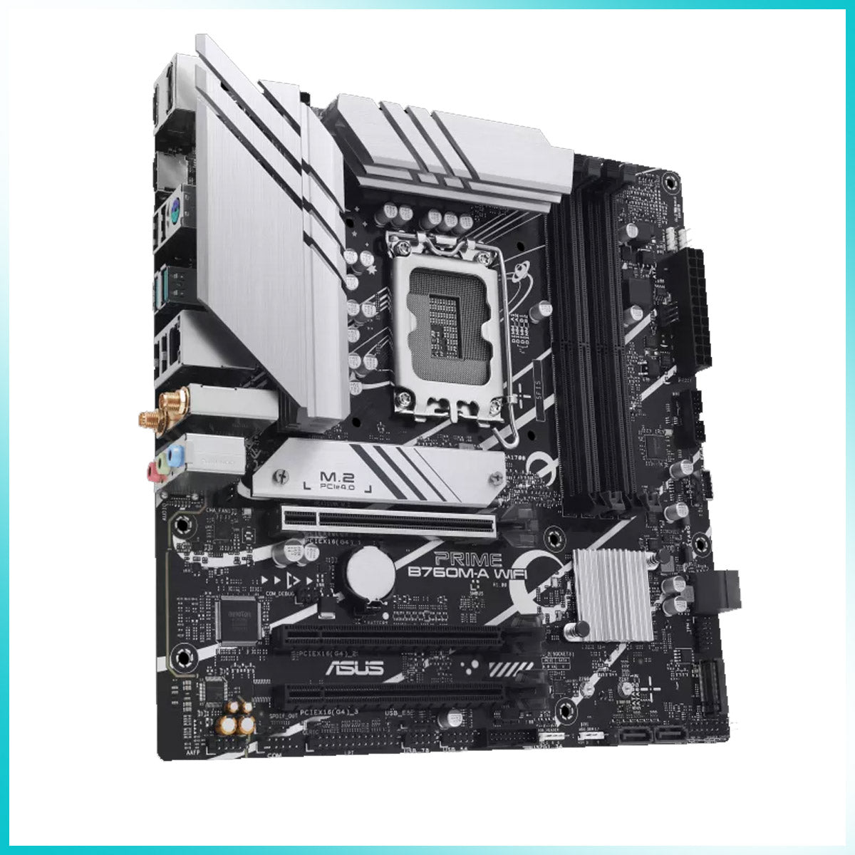 ASUS PRIME B760M-A WIFI DDR5 LGA1700 Micro-ATX Motherboard